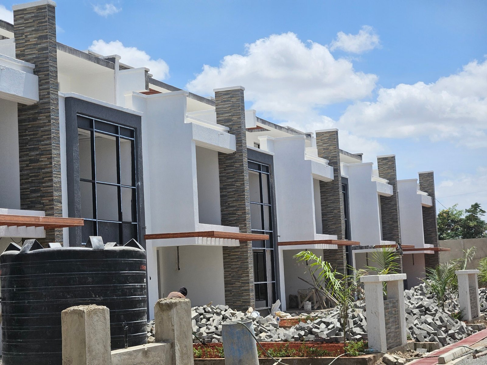 Construction project supported by Samster Suppliers